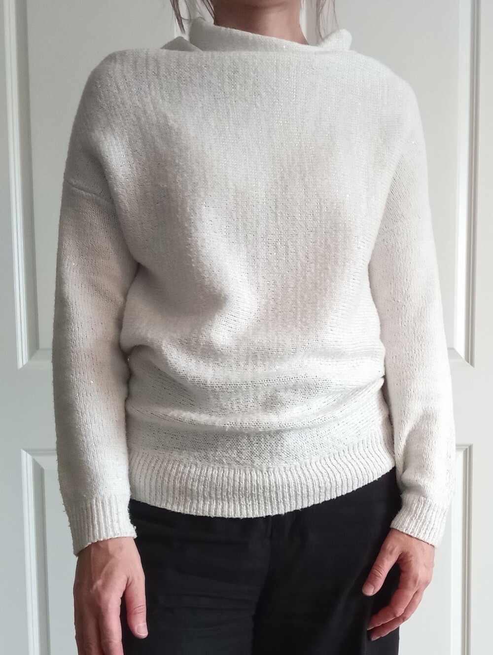 Knit Sweater Batwing Style size S